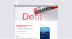 Desktop Screenshot of forderungsmanagement.com